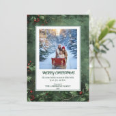 Season's Greetings: A Holly すてき Christmas シーズンカード (スタンド正面)