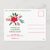 SEASONS GREETINGS Business CUSTOM PHOTO シーズンポストカード (裏面)