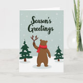 Seasons Greetings Card カード (正面)