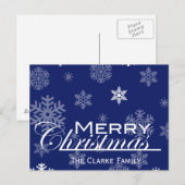 Season's Greetings Christmas Post Card シーズンポストカード (正面/裏面)