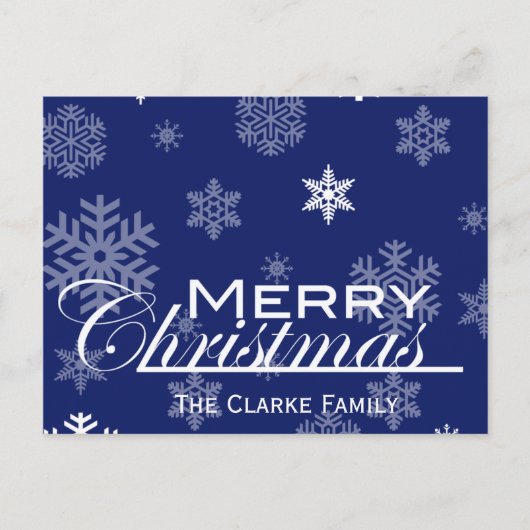 Season's Greetings Christmas Post Card シーズンポストカード (正面)