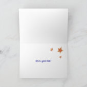 Season's Greetings from Both of Us Holiday Card シーズンカード (内部)