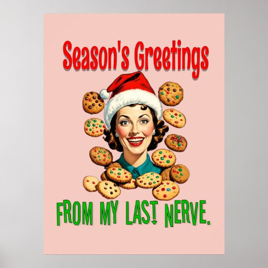 Season's Greetings From My Last Nerve ポスター (正面)