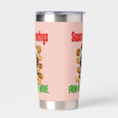 Season's Greetings From My Last Nerve 保温保冷タンブラー (左面)