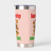 Season's Greetings From My Last Nerve 保温保冷タンブラー (右面)