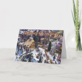 Seasons Greetings From our Village to Yours サンキューカード (正面)