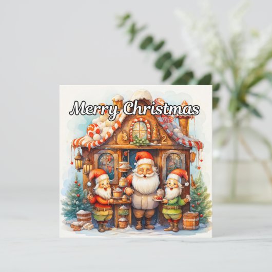 Seasons Greetings From, Santa's Workshop シーズンカード (スタンド正面)