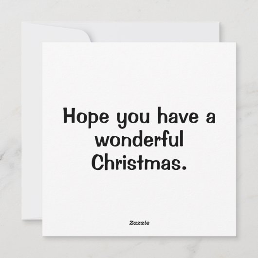 Seasons Greetings From, Santa's Workshop シーズンカード (裏面)