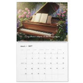 Seasons of Light – Music & Nature カレンダー (3月 2027)