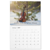 Seasons of Light – Music & Nature カレンダー (1月 2027)