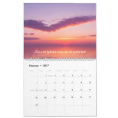 Seasons of Light – Nature & Inspiration 2025 Wall  カレンダー (2月 2027)