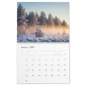 Seasons of Light – Nature & Inspiration 2025 Wall  カレンダー (1月 2027)