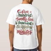 Seasons of Love Tシャツ (裏面)