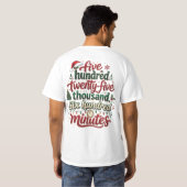 Seasons of Love Tシャツ (裏面フル)