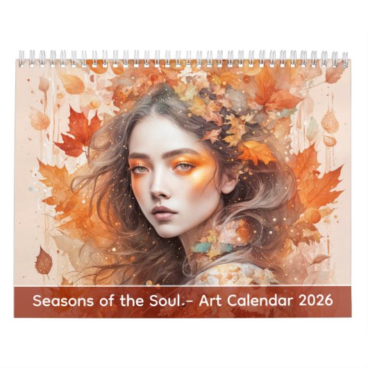 Seasons of the Soul – Art Calendar 2026 カレンダー (カバー)