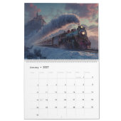 Seasons Of Wonder 2026 カレンダー (1月 2027)