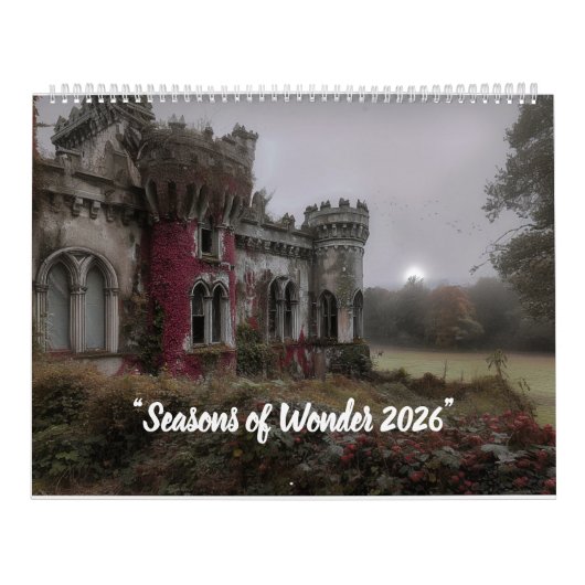 Seasons Of Wonder 2026 カレンダー (カバー)