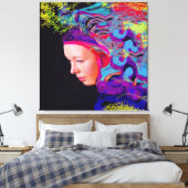 Seasons of your mind キャンバスプリント (インサイチュ (寝室))