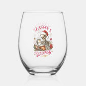 Season's Readings ステムなしワイングラス (正面)