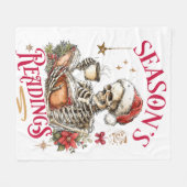 Season's Readings  フリースブランケット (正面(横))