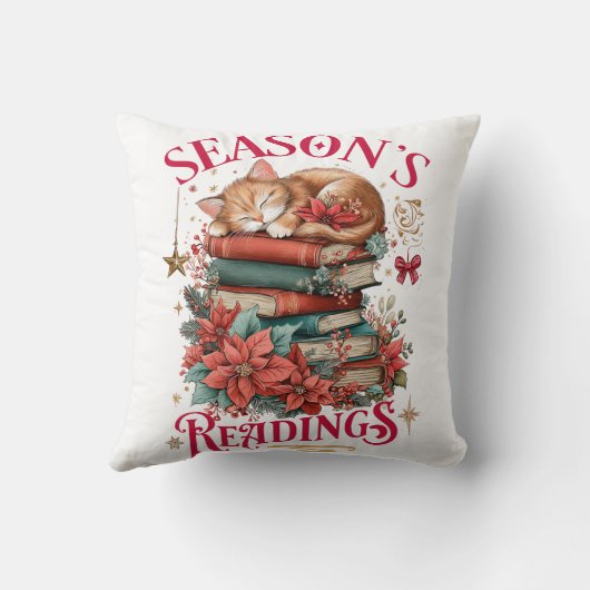 Season's Readings Cozy Kitten  クッション (裏面)
