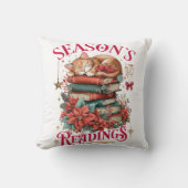 Season's Readings Cozy Kitten クッション (正面)