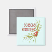 SeasonsGreetings マグネット (正面/裏面)