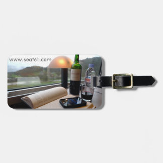 Seat61 TGVの荷物のラベル ラゲッジタグ