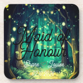 Seating Name Tag Wedding コースター (正面)