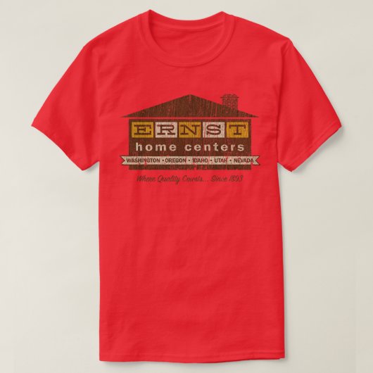 Seattle Ernst Home Centers  Tシャツ (デザイン正面)