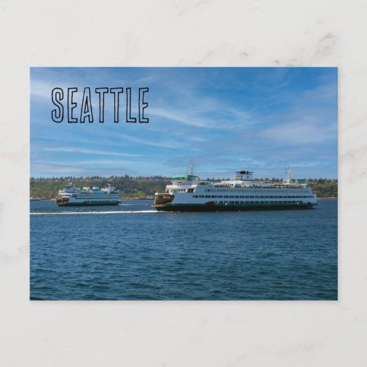 Seattle Ferries ポストカード (正面)