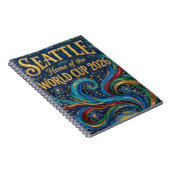 Seattle Home of the World Cup 2026 Soccer Moody ノートブック (右側)