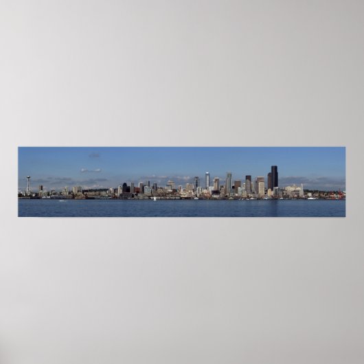 Seattle panorama ポスター (正面)