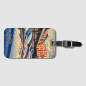 Seattle Pike Market at Sunset ラゲッジタグ (正面横)