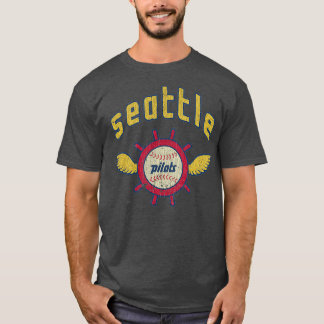 Seattle Pilots Baseball Vintage Tシャツ