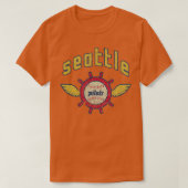 Seattle Pilots Baseball Vintage TShirtTShirt Tシャツ (デザイン正面)