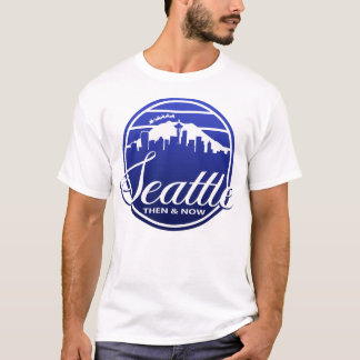 Seattle Then & Now T-Shirt Tシャツ