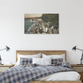 Seattle, WA – アルキポイントでボードウォーク キャンバスプリント (インサイチュ (寝室))