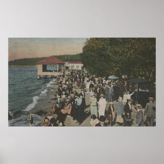 Seattle, WA – アルキポイントでボードウォーク ポスター (正面)