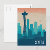 Seattle Washington ポストカード (正面/裏面)