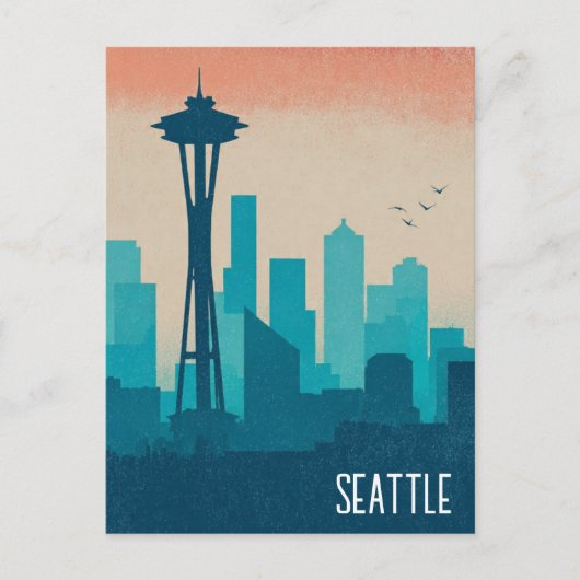 Seattle Washington ポストカード (正面)