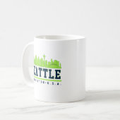 Seattle Washington Beautiful Skyline City コーヒーマグカップ (正面左)