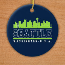 Seattle Washington Beautiful Skyline City