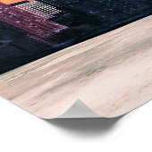 Seattle, Washington Cityscape ポスター (角)