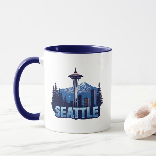 Seattle Washington United States of America マグカップ (ドーナツ)