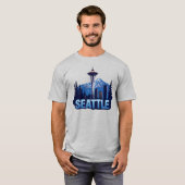 Seattle Washington United States of America Tシャツ (正面フル)