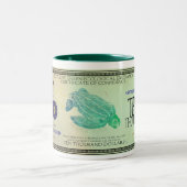 SeaTurtle-Ecodollars ツートーンマグカップ (中央)