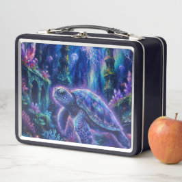 SeaTurtleFantasy メタルランチボックス
