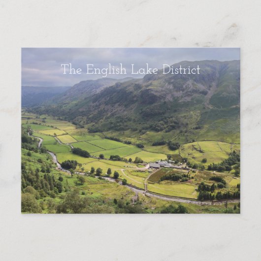 Seatwaithe Valley, the English Lake District ポストカード (正面)