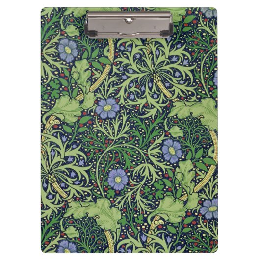 Seaweed art nouveau design by William Morris クリップボード (正面)